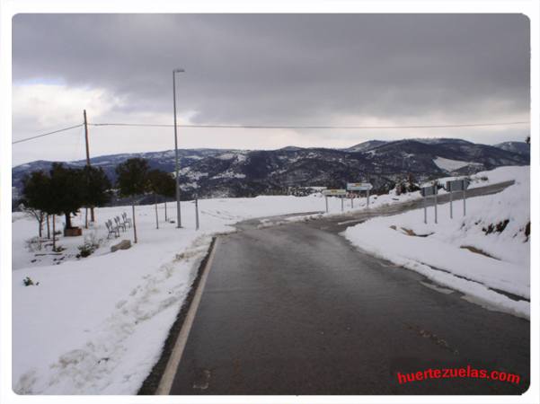 El Empalme nevado